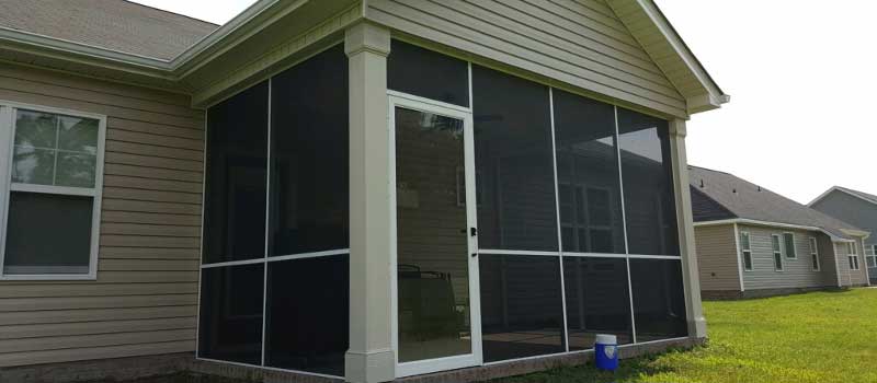 Door Screen Installation in Holly Springs, North Carolina