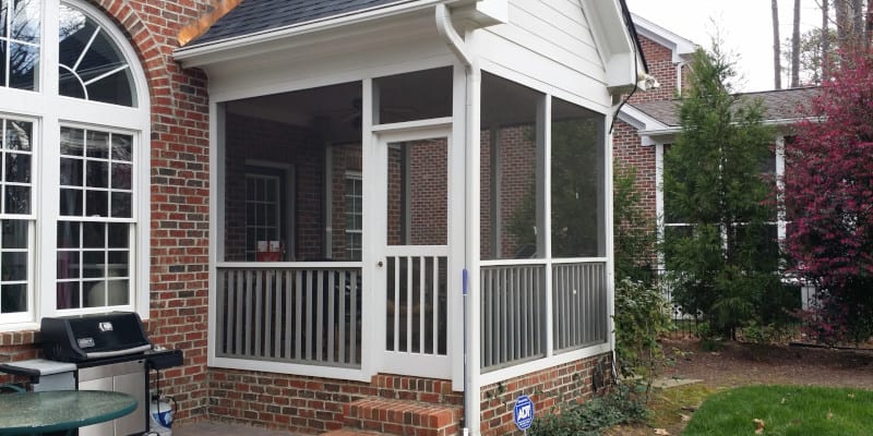Porch Windows in Willow Spring, North Carolina