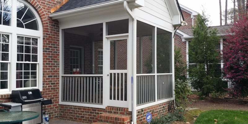 Porch Screen Repair in Raleigh, North Carolina